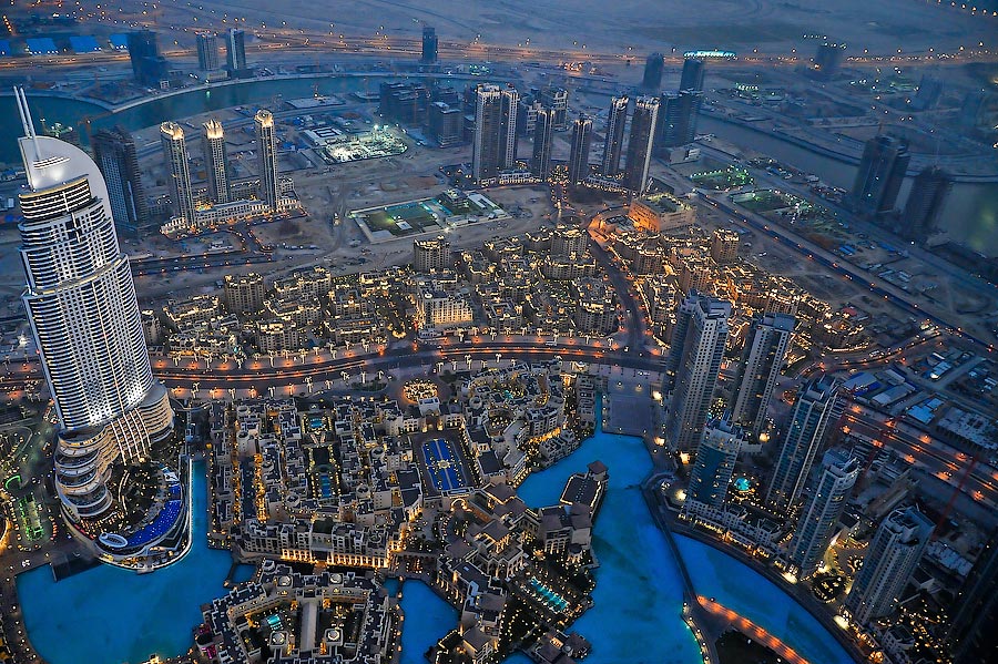 Inside View From Burj Khalifa The Side Talk Blog